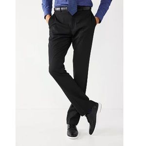 Men's Apt. 9 Premier Flex Performance Slim Fit Suit Pants Black size 28/30